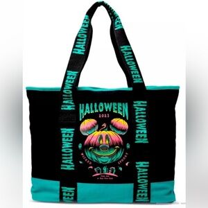 2023 Mickey Mouse Halloween Glow-in-the-Dark Tote Bag NWT